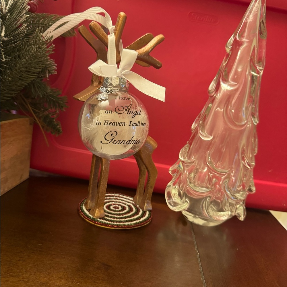 In heaven ornament